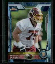 2015 Topps Chrome Mini #117 Brandon Scherff Diamond