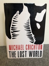The Lost World Michael Crichton First Edition Hardcover 1995 Knopf Dust Jacket