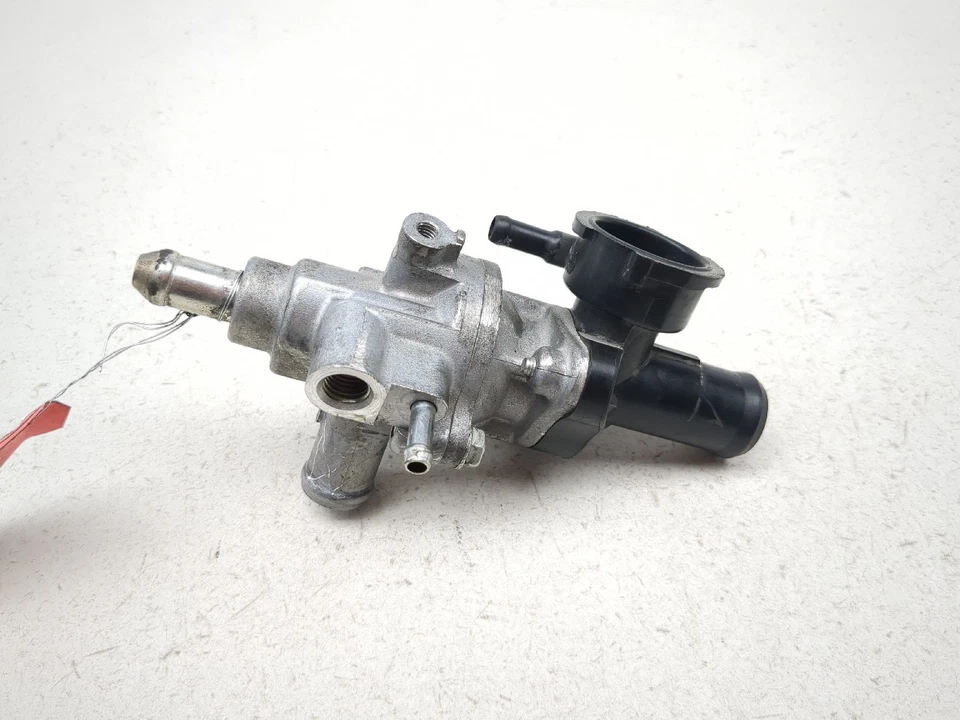 04-08 Honda VTX 1800 Radiator Thermostat Housing - Image 3 of 4