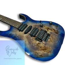 Ibanez Premium RG1070PBZ-CBB Dimarzio Cerulean Blue Burst