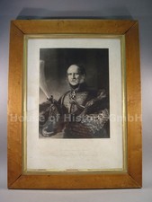 155576: Kupferstich, Ernst August Herzog von Cumberland in Husarenuniform, 1820