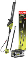 Ryobi Akku-Teleskop-Heckenschere Gartenschere 18V OPT1845 + Akku 5Ah 18V RB18L50