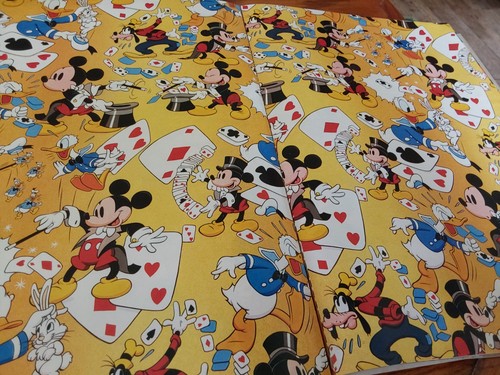 Vintage Mickeys Movie Career Disney Gift Wrap Book 1992 12 Tear Out Sheets NEW - 第 4/5 張圖片