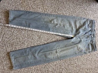 Vintage Levi's 501 Jeans USA Made 1991 Light Wash W36 L30 Straight
