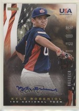 2012 USA Baseball National Team 15U Profile Signatures Kyle Robeniol Auto 0a2