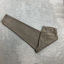 Vintage Wrangler Jeans Herren W36 L32 Brau Regular Fit Tapered Denim Hose Retro