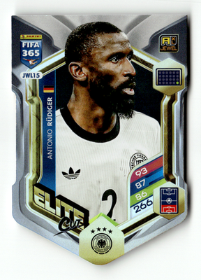 Panini Adrenalyn XL FIFA 365 2026 No. JWL15 Antonio Rüdiger Jewel