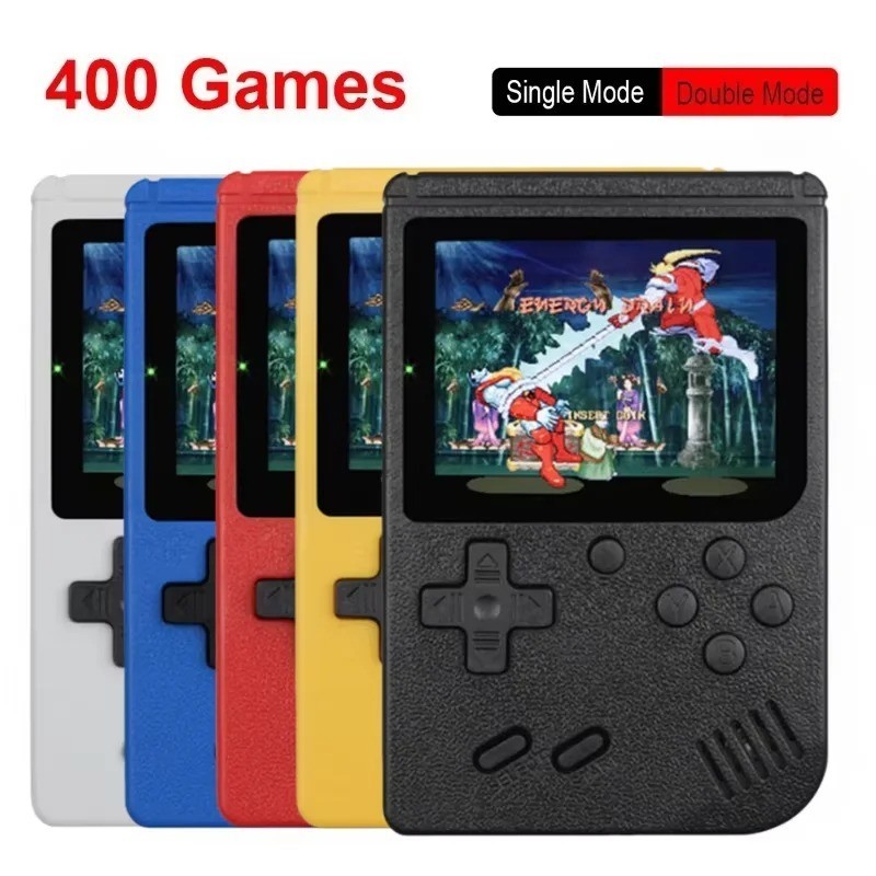 New Mini Retro Video Game Console 400 Games Portable Handheld Kids Game Console