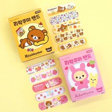 Koreanische Kawaii Rilakkuma niedliche Charakter Bandagen Pflaster - 50 Stück Vorteilsbox