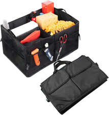organizador maletero coche plegable impermeable multi compartimento suv sedan