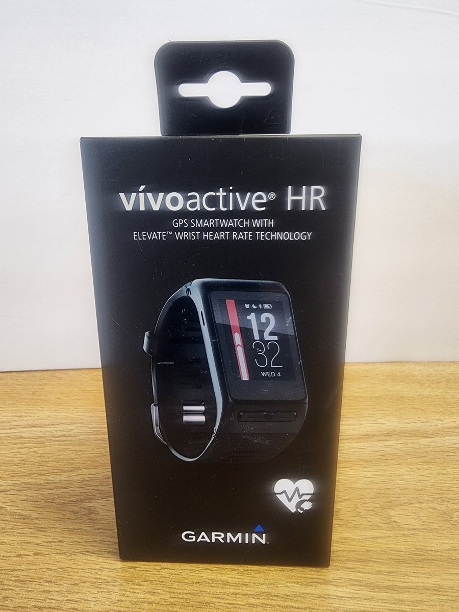 Garmin Vivoactive HR GPS Smartwatch FACTORY SEALED PACKAGE