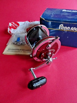 SUPER VERPACKT UNBENUTZT VINTAGE PENN 112H SPECIAL SENATOR 3/0 MULTIPLIKATORROLLE