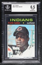1971 Topps High # Frank Baker #689 BGS 6.5 0q3