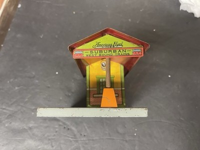 American Flyer Prewar No. 96 Suburban Station Tin Litho O Gauge 1930's USA