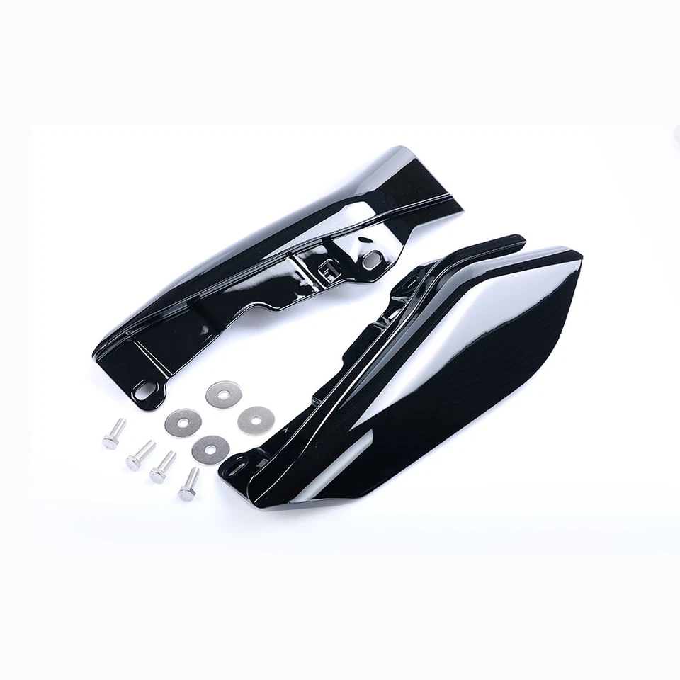 Deflector de aire de cuadro medio negro para Harley Touring Electra Street Glide 2009-2016 Foto 3 de 3