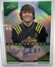 Drew Lock🏈 2015 Leaf U.S. Army All-American Bowl Green 06/10 ✍️Auto NY Giants;