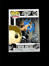 Wayne Gretzky Signed Funko Pop Hockey Los Angeles LA Kings Autograph BAS COA