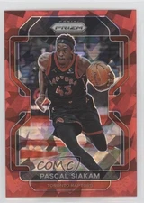 2021-22 Panini Prizm Red Ice Prizm Pascal Siakam #174