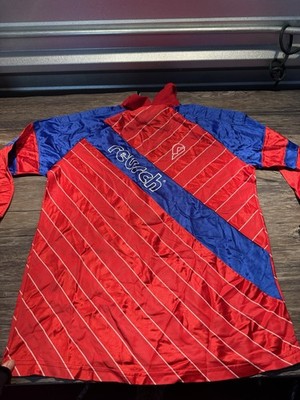 Vintage Reusch Goalkeeper Soccer Jersey Shirt Mens L Red Padded Elbows 90s