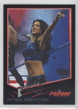 2013 Topps WWE Black Rosa Mendes #34 2i7