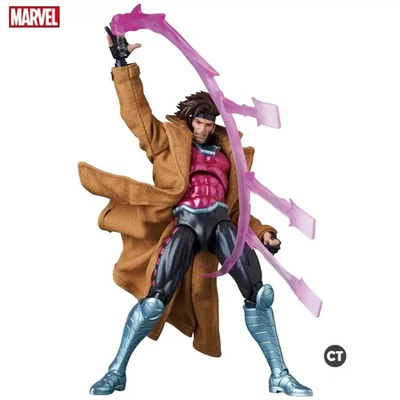 In Stock CT Toys MAFEX No.131 X-Men Gambit Comic Ver. Action Figure New Boxed