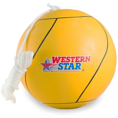 Tetherball Game Set - Soft-Touch Tether Ball with Durable Attached Rope - Ind...