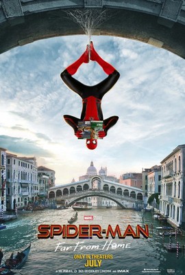 2019 Spiderman Far From Home Movie Poster