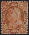 ~1857, Sc #238 - USED - FAULT - REPAIRED