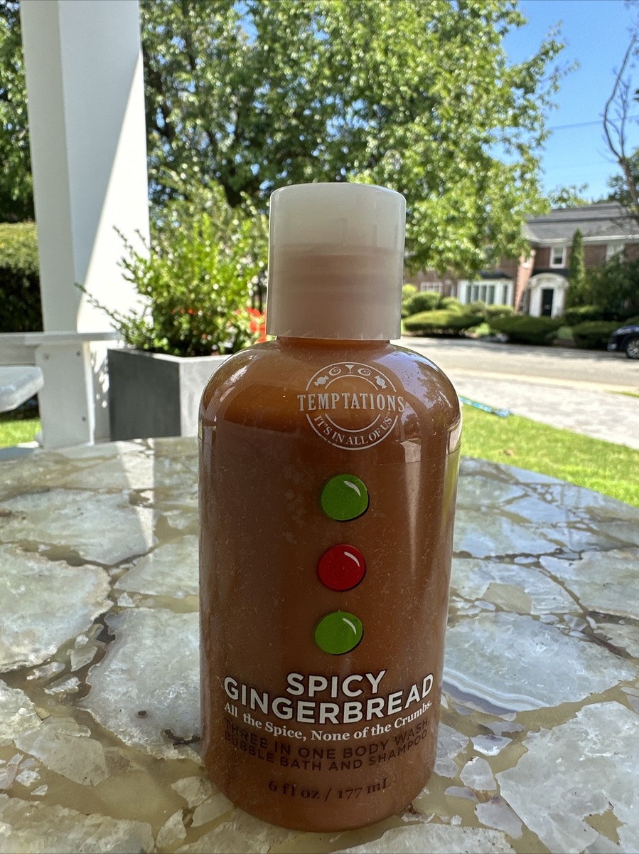 Bath & Body Works Temptations Spicy GingerBread 3in1 body Wash