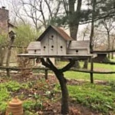 SALE 10 pcs.11 1/2" x 11 1/2" VINTAGE RECLAIMED CORRUGATED RUSTIC METAL TIN