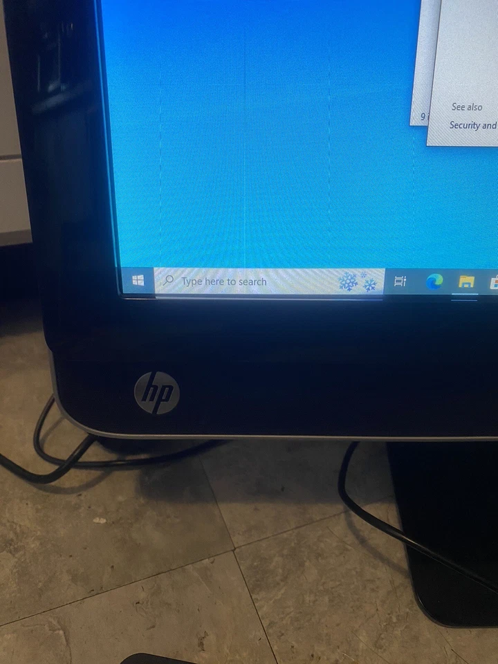 HP Omni 220-1125 Desktop PC SSD. Keyboard - Image 4 of 4