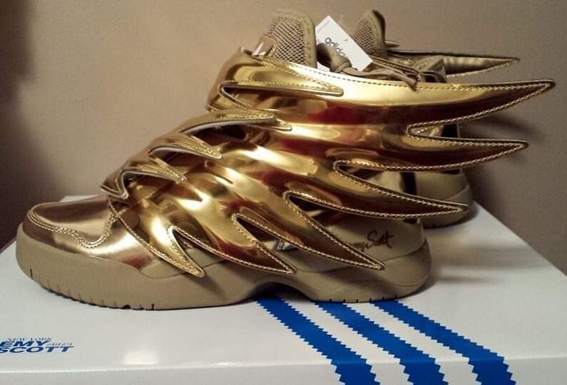 Adidas Jeremy Scott Wings 3.0 Gold NIB Batman | eBay Adidas Jeremy Scott Wings 3.0 Gold NIB Batman | eBay