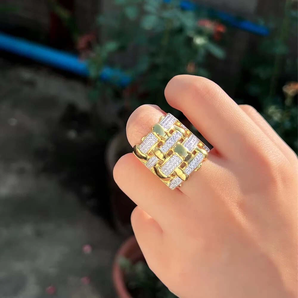 Lab Created Diamond 14K Yellow Gold Plated Twisted Engagement Women's Ring
Opens in a new window or
