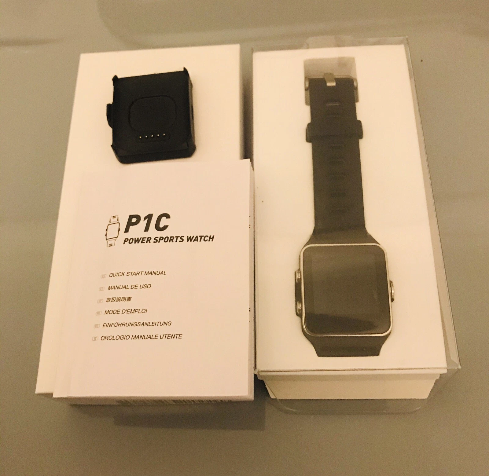 Power Sports Watch Fitness Tracker Open Box