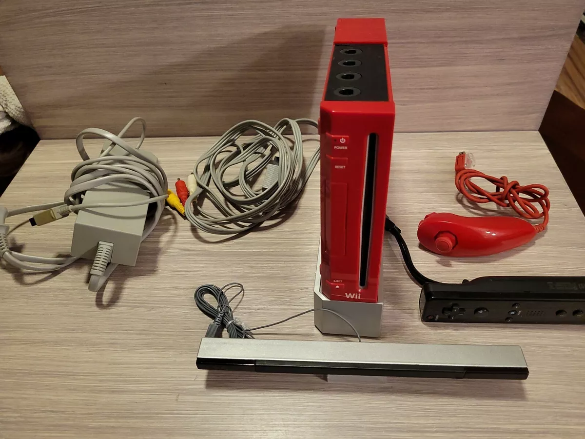 Nintendo Wii System Red Bundle