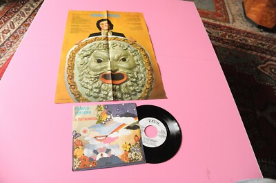 FRANCO TORTORA 7'' DEIN LÄCHELN NM ORIGINAL PROMO MIT POSTER UND COVER DIFFE