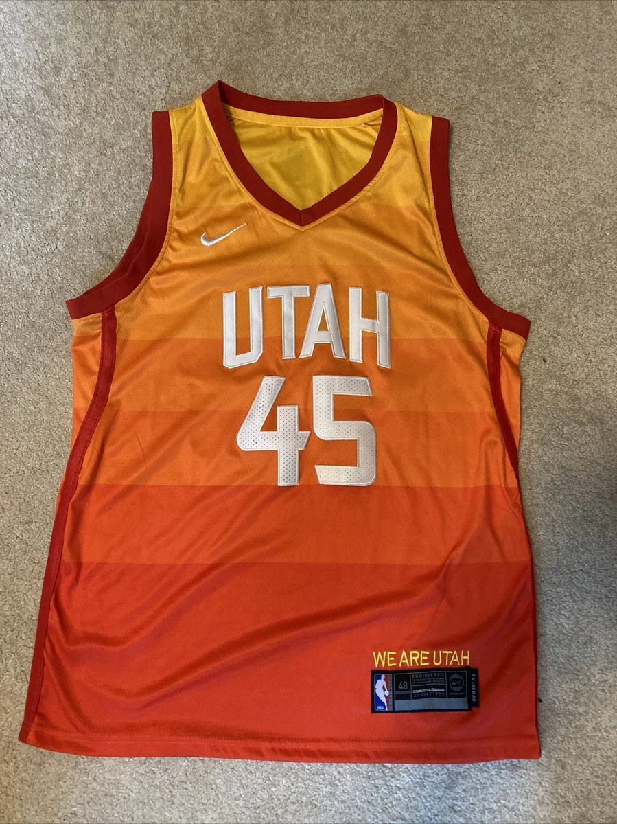 Mitchell jazz sales jersey