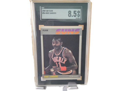 1987-88 Circle K Phoenix Suns WALTER DAVIS Signed Card #5 Slabbed 