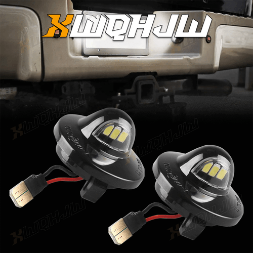 For Ford F150 F250 F350 LED License Plate Light Rear Bumper Tag Assembly Lamp 2 - Picture 1 of 9