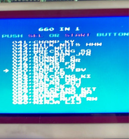 Famicom Game NES Greatest Choice 660in1 Contra (IC Chips)