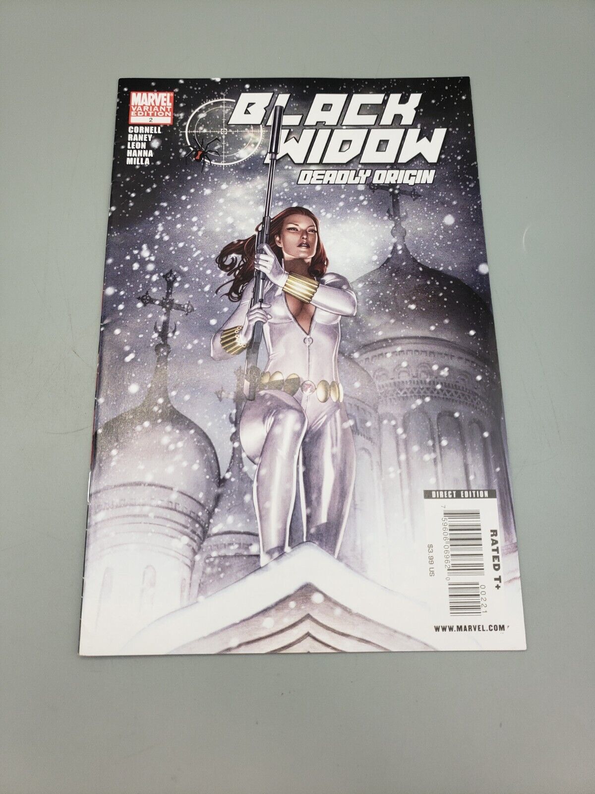 Black Widow Deadly Origin Vol 1 #2 February 2010 Variant Cover Marvel Comic Book