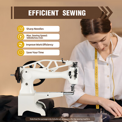 Single Needle Sewing Machine Head Industrial Shoe Repair Boot Patcher Canvas