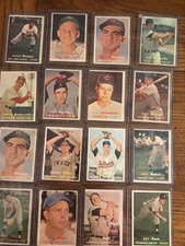 Stephen Gromek 1957 Topps Baseball Card (Sale Is For Card In Title) (7807}