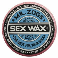SEX WAX Mr Zogs OG TROPICAL Light Red - Strawberry Scented