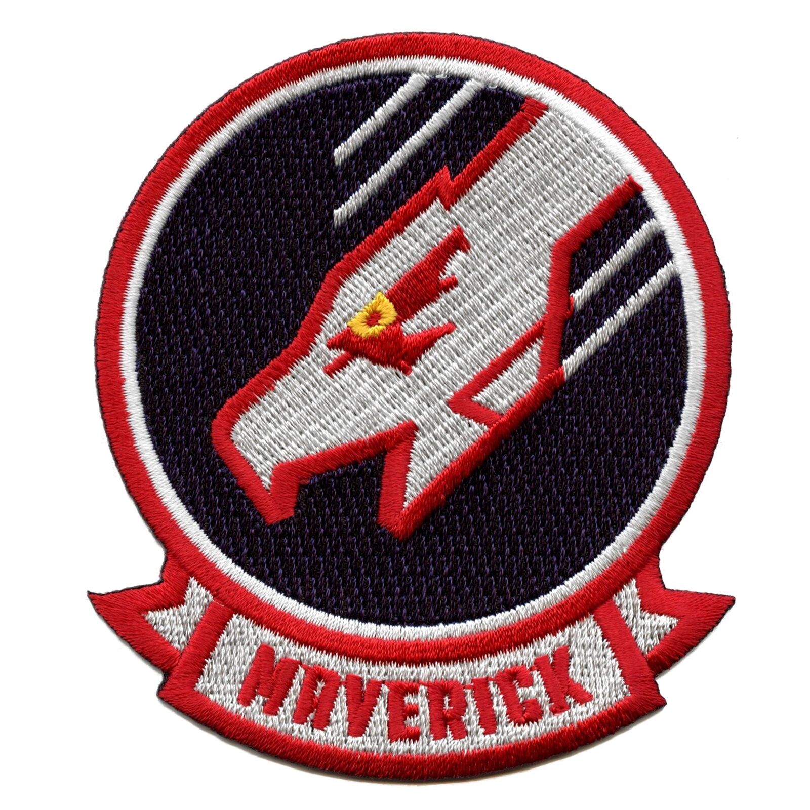  Top Gun Maverick Hangman Badge Patch Classic Pilot Skull  Embroidered Iron On : Clothing, Shoes & Jewelry