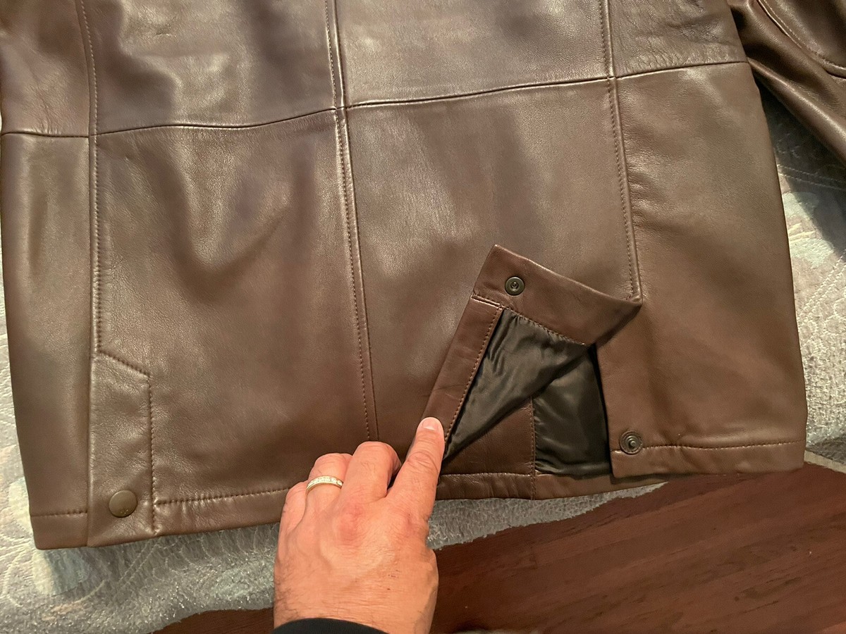 Purple Label Ralph Lauren Leather Jacket | eBay
