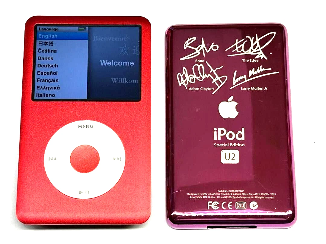 iPod U2 Special Edition CF 32GB交換済動作OK Ipod U2 Special Edition | eBay