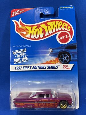 1:64 Hot Wheels 1997 First Editions Modeli #5 Of 12 Cars Read Description