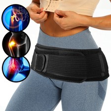 Sacroiliac SI Joint Hip Belt Lower Back Lumbar Support Brace for Men and Women