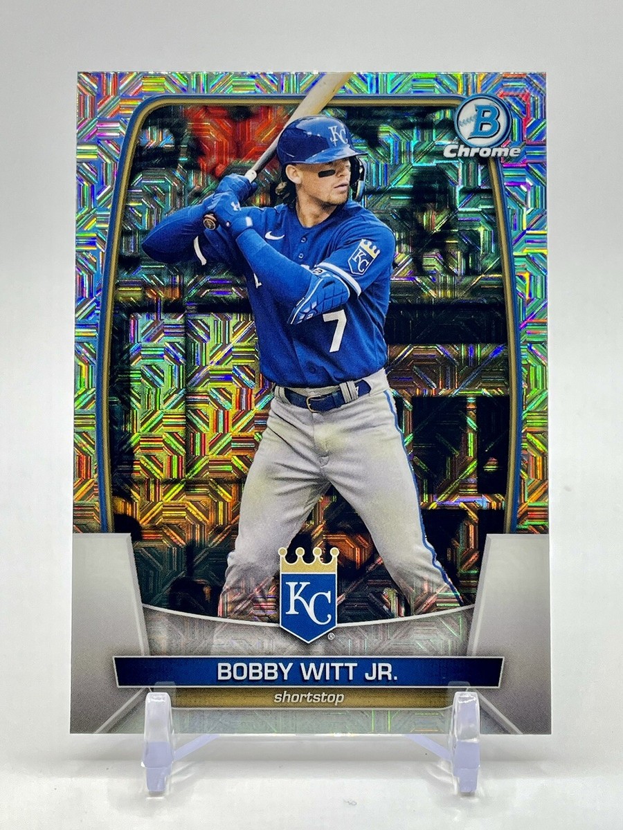 Bobby Witt Jr. 2023 Bowman Chrome Mega Box Mojo #57 Kansas City 